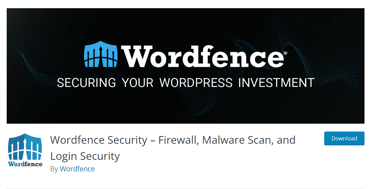 Wordfence Security – Firewall, Malware Scan, and Login Security By Wordfence