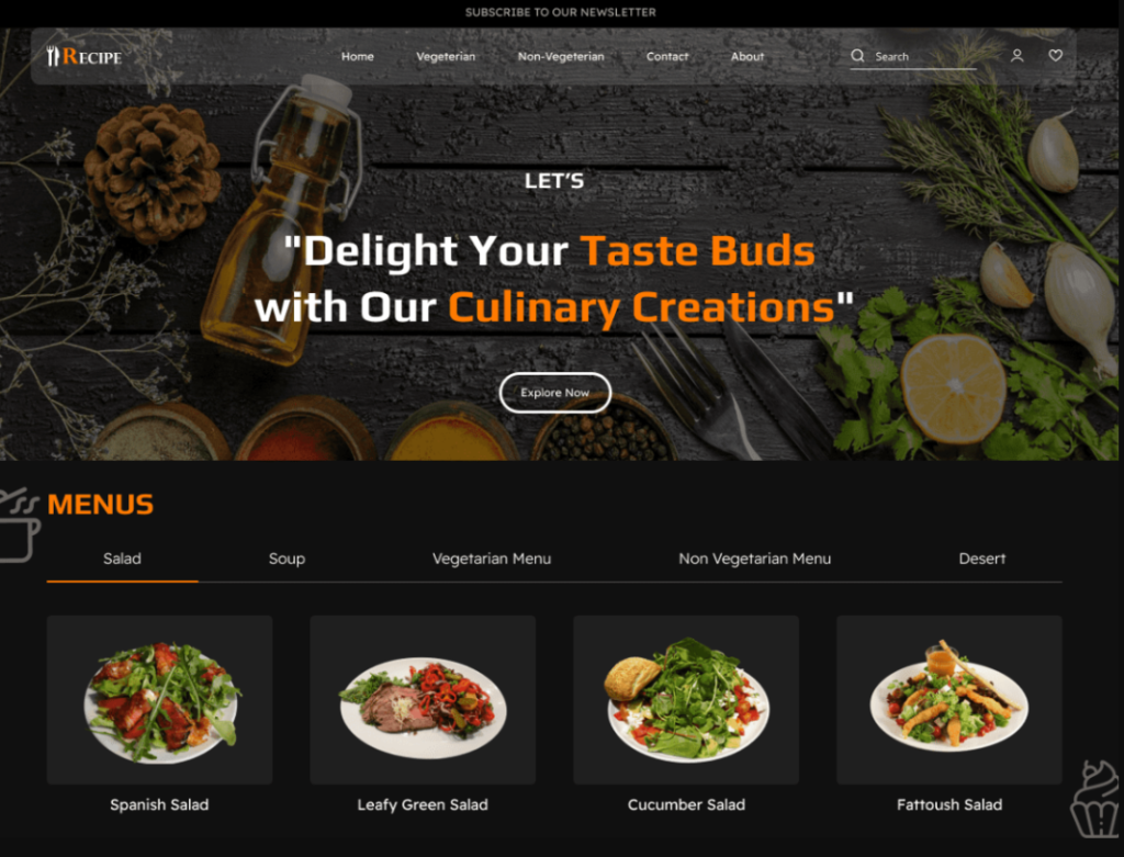 Recipes Blog themes WordPress  By Astertheme