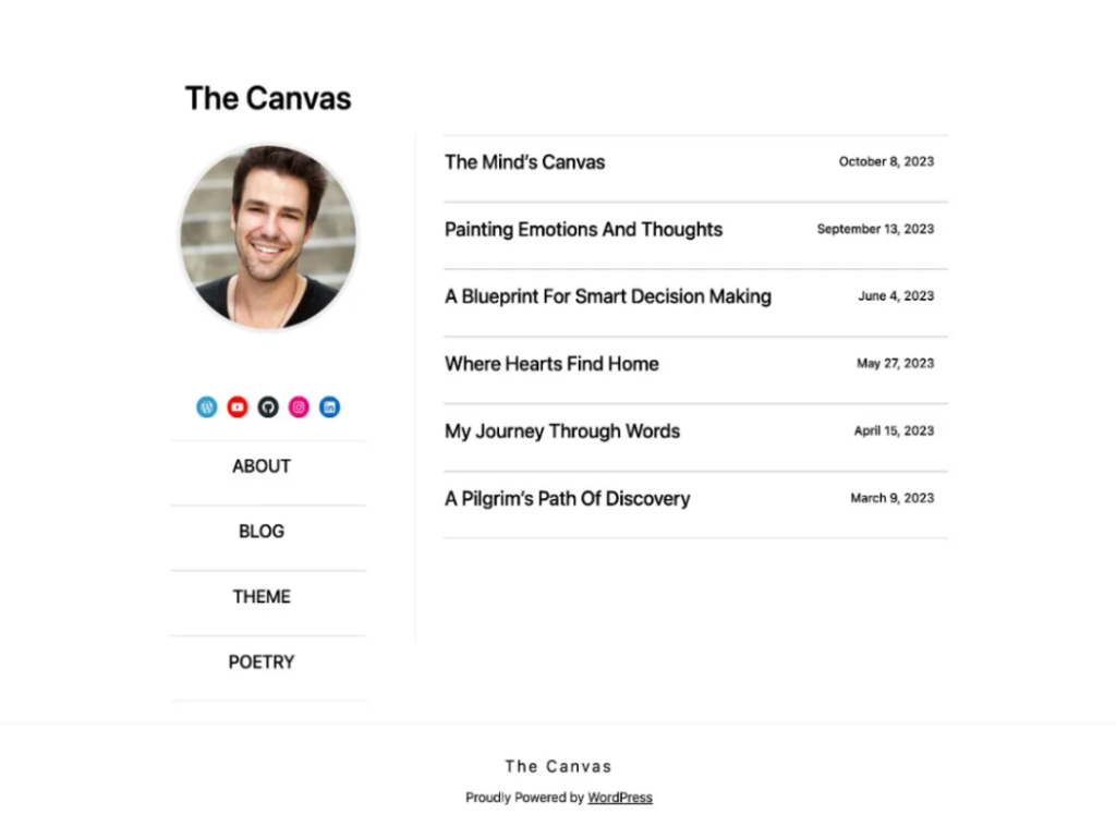 The Canvas Themes and Templates WordPress By Rajuan