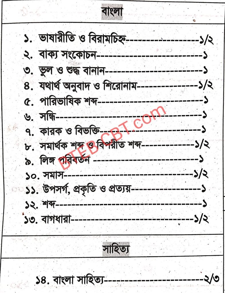 ১৮ তম শিক্ষক নিবন্ধন পরীক্ষার প্রস্তুতি ও সাজেশন ২০২৪