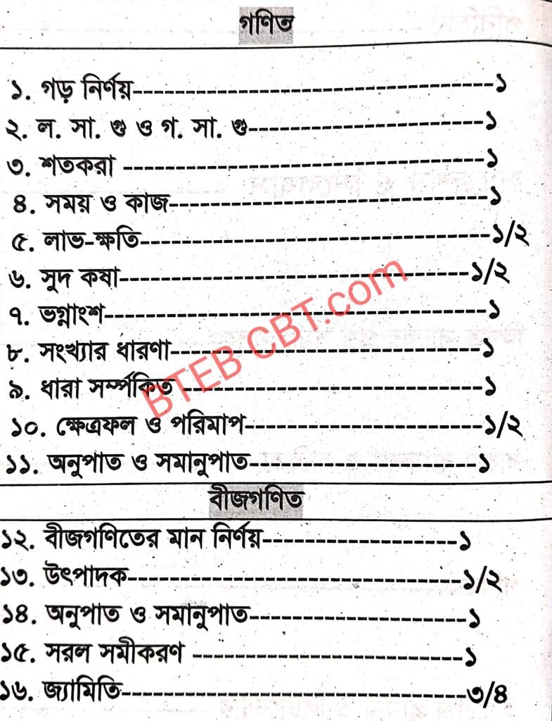 ১৮ তম শিক্ষক নিবন্ধন পরীক্ষার প্রস্তুতি ও সাজেশন ২০২৪